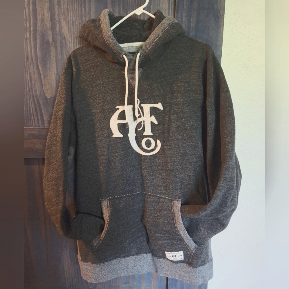Abercrombie & Fitch Men's Gray Hoodie Sweater XXL